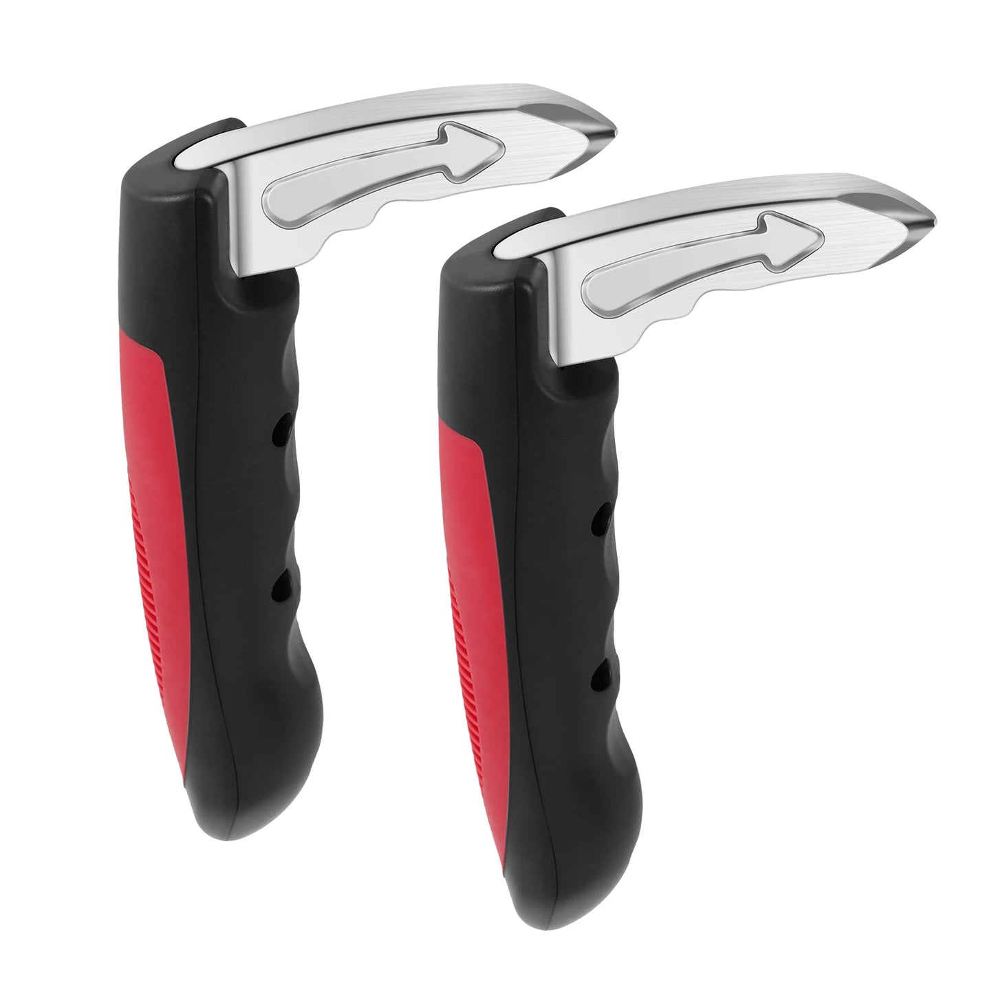 2Pcs Car Door Assist Handle 2 in 1 Multifunction Vehicle Support Handles Window Breaker Portable Automotive Car Handle Assist